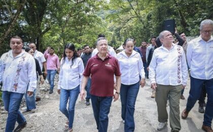 Julio Menchaca da inicio a las Rutas de la Reconstrucción en la Sierra Gorda de Hidalgo