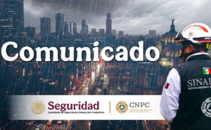 CNPC y SSPC solicitan medidas preventivas ante pronóstico de lluvias