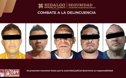 Desmantelan un operativo en Mineral de la Reforma con la incautación de más de mil 800 dosis de droga.