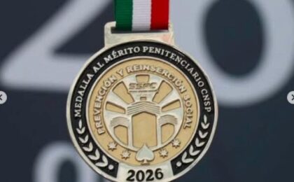 La SSPC otorga la Medalla al Mérito Penitenciario 2026