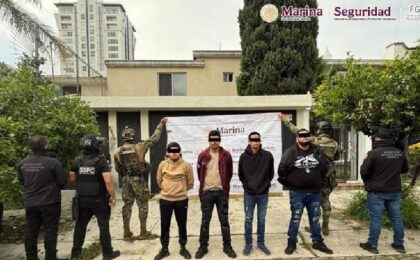 Seis generadores de violencia son detenidos en Jalisco y se confiscó armamento.