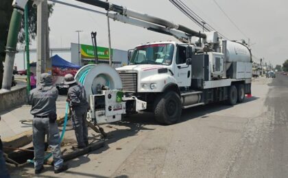 La Conagua refuerza las labores de limpieza en ríos y drenes de Hidalgo