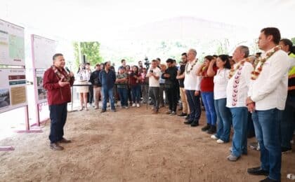Julio Menchaca culmina Rutas para la Reconstrucción en Jacala.