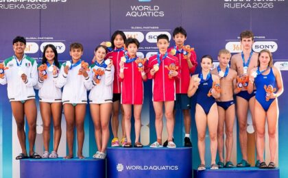 México consigue su quinta medalla en el Campeonato Mundial Juvenil de Clavados 2026