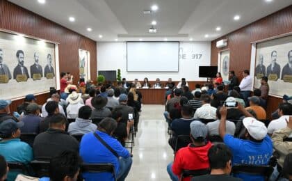 Diputados analizan solicitudes de las comunidades de El Cardonal en Hidalgo