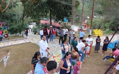 Chapulhuacán inaugura un nuevo espacio para la convivencia de la comunidad.