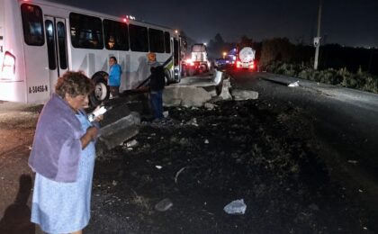 Accidente severo en la Tula-Jorobas provoca congestión vehicular
