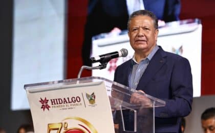 Julio Menchaca destaca que en Hidalgo se ha incrementado la recaudación, la inversión y se mantiene una disminución en la deuda.