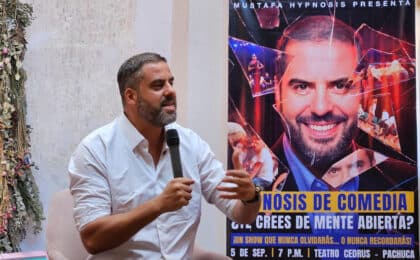 Mustafa presentará su espectáculo de hipnosis y comedia en Pachuca.