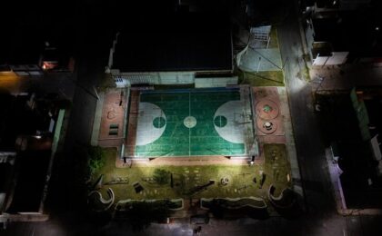 Pachuca incorpora 11 parques a su plan de mejora del alumbrado público