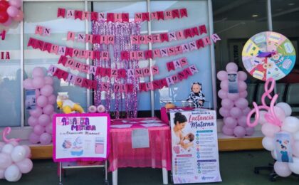 El IMSS en Hidalgo difunde las ventajas de la lactancia materna en Tizayuca