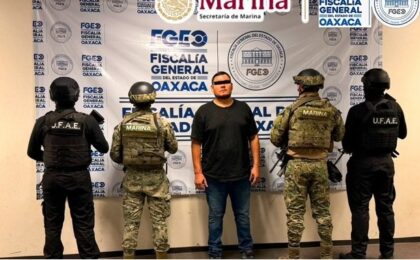 Detienen a «El Abulón», segundo al mando de «Los Mezcales», en Oaxaca