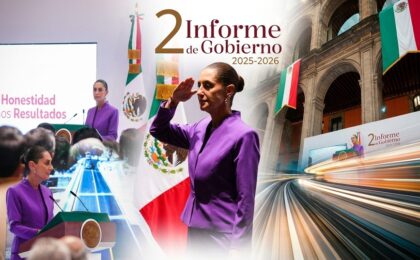 Claudia Sheinbaum afirma que el avance y la dirección son impulsados por la voluntad del pueblo.