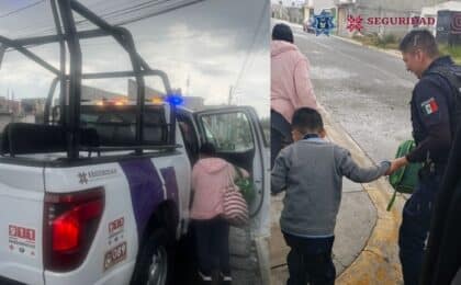 La SSPH realiza rondas de vigilancia ante las lluvias en Pachuca