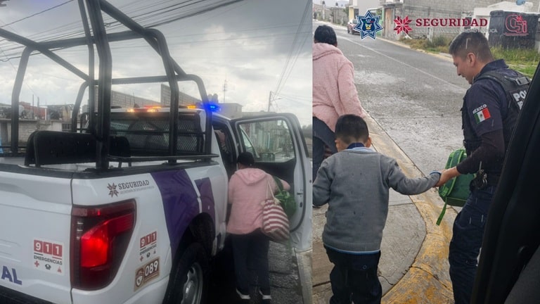 La SSPH realiza rondas de vigilancia ante las lluvias en Pachuca