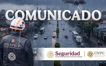 La CNPC exhorta a fortalecer las medidas de autoprotección frente a condiciones climáticas desfavorables.