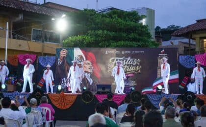 Huejutla festejó el Grito de Independencia con danza, música y tradiciones locales