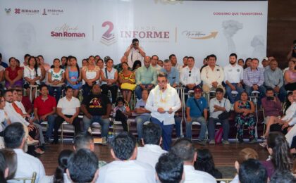 Alfredo San Román destaca la continua transformación en Huejutla