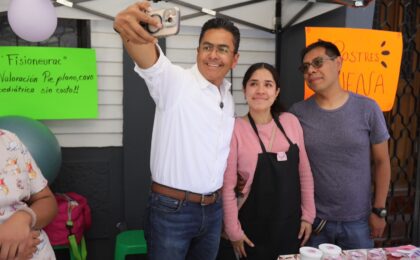 Lalo Medécigo promueve el desarrollo de las juventudes en Mineral de la Reforma