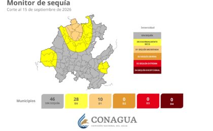 La Conagua realiza un seguimiento continuo de la sequía en Hidalgo