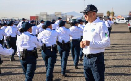 Revisan a los cuerpos de policía en Hidalgo antes del desfile conmemorativo