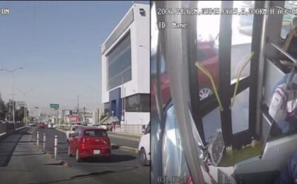 Tres personas resultan heridas tras un frenado abrupto de autobús del Sitmah