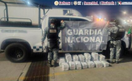 ANAM y GN incautan 75.9 kilos de cocaína en la Aduana de Tijuana