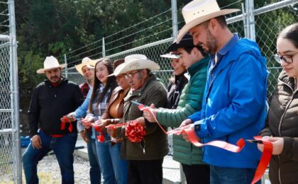 Saderh realiza la entrega de un sistema de captación de agua en Mineral del Monte