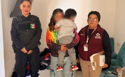Localizan a un niño de cuatro años que vagaba solo en Mineral de la Reforma