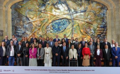 Natividad Castrejón asiste a la sesión extraordinaria del CONAEDU 2026