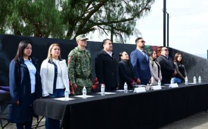 La Bandera Nacional se izó nuevamente en lo alto de Tulancingo