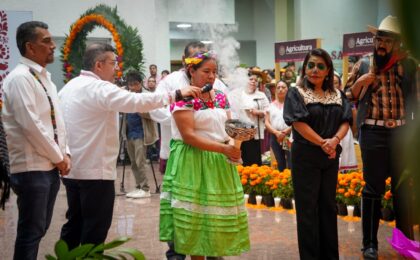El Xantolo de Huejutla se presentará en la SADER y el Senado de la República